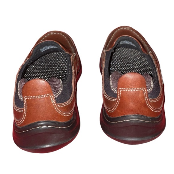 SOLD NWOB Clarks Leather Axl Moc Toe Slip-On Loafer Size 10m - Picture 5 of 12